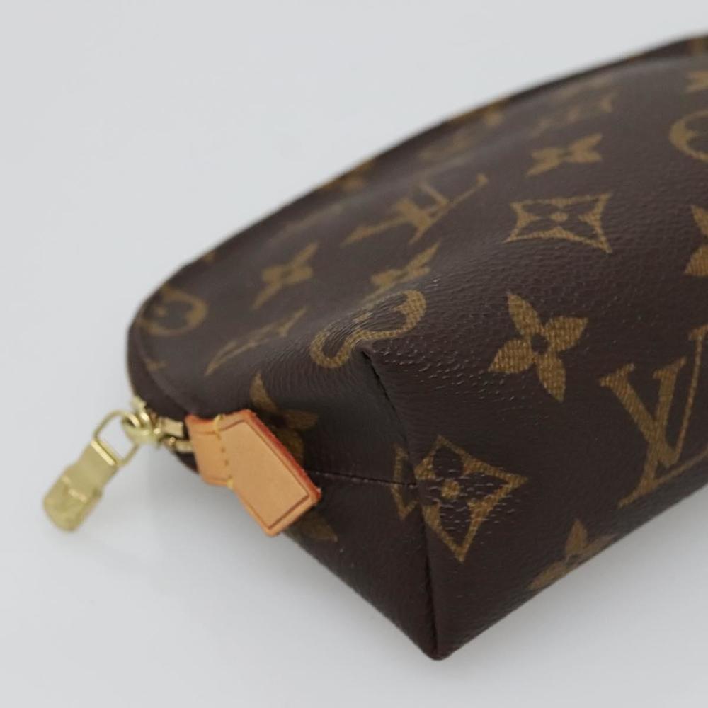LOUIS VUITTON Monogram Pochette Cosmetic PM Cosmetic Pouch M47515 LV Auth BD1941 - Picture 9 of 16